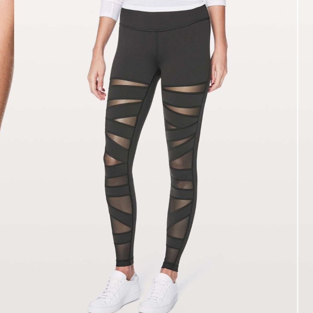 Lululemon Wunder Under Pant (Hi-Rise) *Tech Mesh 28"